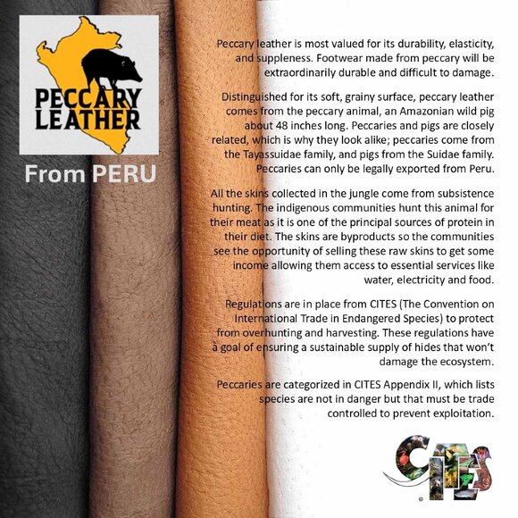 $895 GRAVATI Wilkes Bashford 9 M Genuine PECCARY Black 12626 * add $15 new Trees - Picture 10 of 16